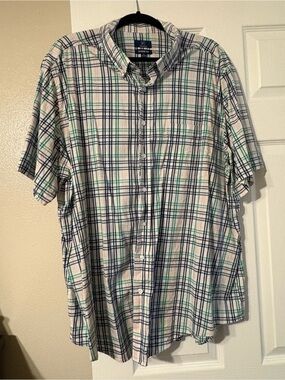 George Men’s Short-Sleeve Button-Down Shirt